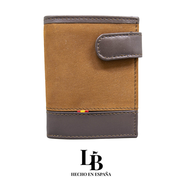 Cartera Piel Marrón Hombre | Hecha en España